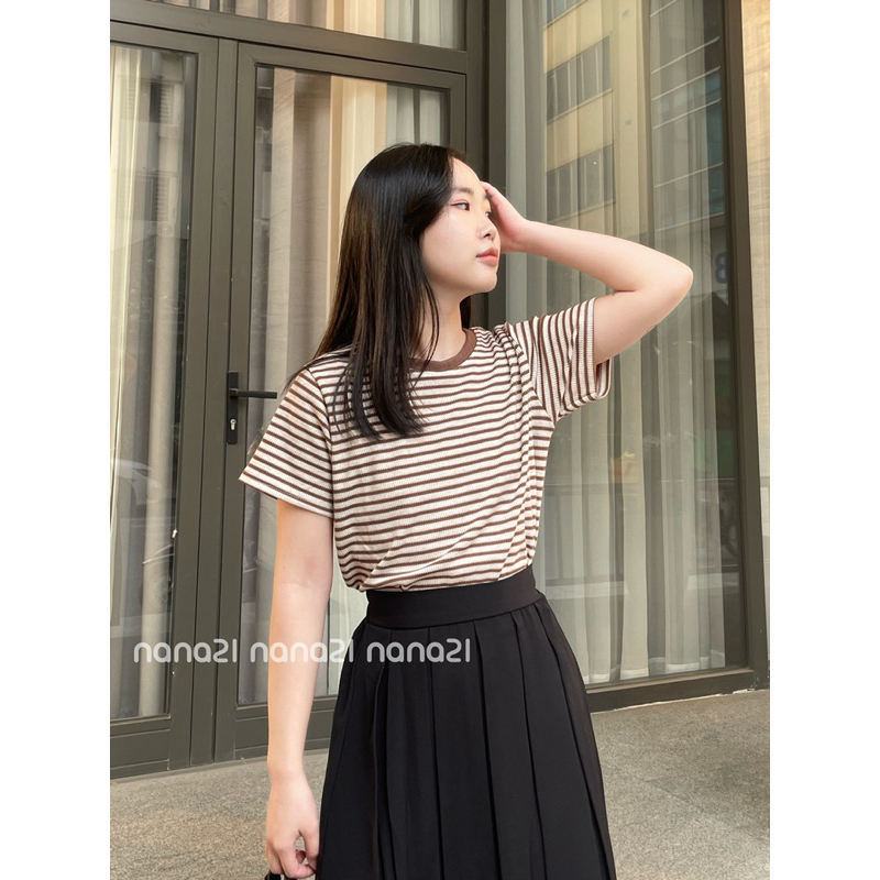 Áo pull kẻ ngang Nana21 Nanastore21