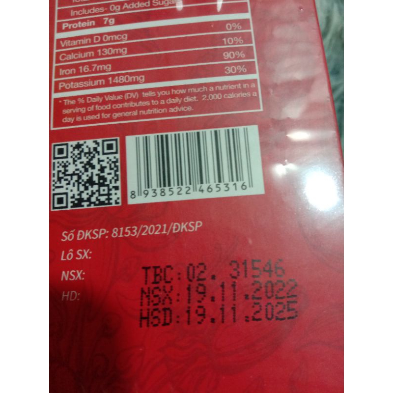 Hộp 20 gói ca ca HIMIKO SLIM màu đỏ