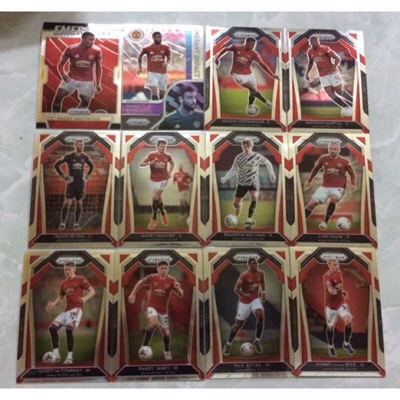 Bộ thẻ cầu thủ prizm, mosaic,... các mùa