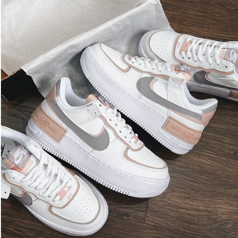 Giày Thể Thao/Giày Sneaker Shadow "Amenthys Ash". Giày sneaker AF1 Shadow Nữ Tính Mẫu Mới Nhất