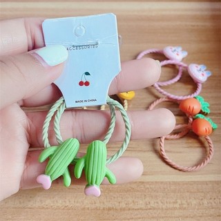 DÂY BUỘC TÓC HOA QUẢ DỄ THƯƠNG