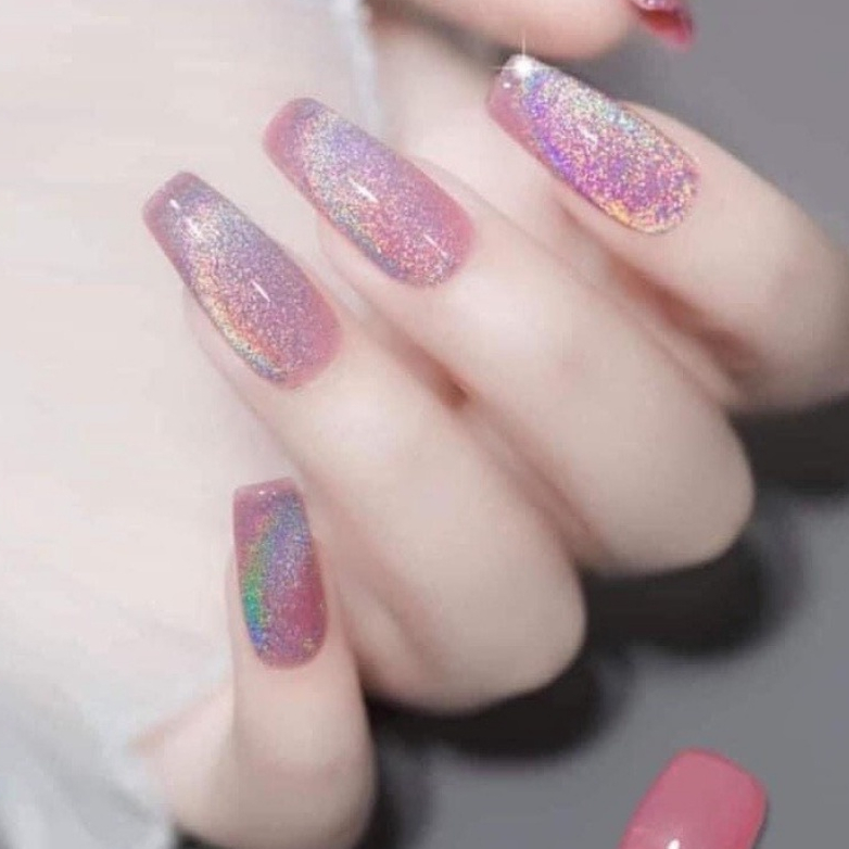 Sơn mắt mèo cầu vồng,vàng ,bạc huaxi,, sơn gel mắt mèo kim cương cầu vồng