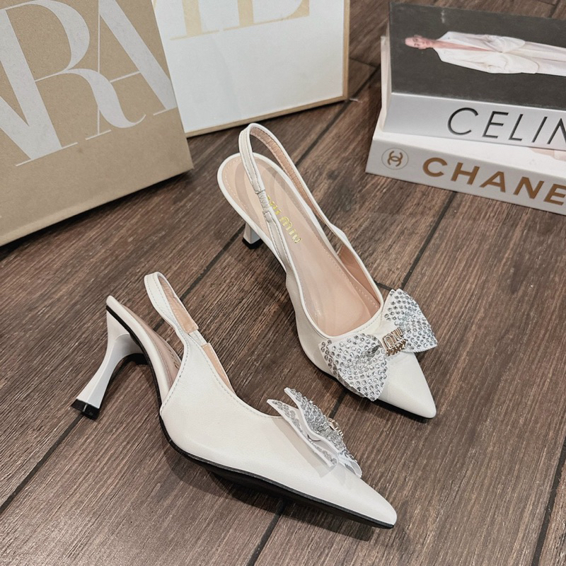 GIÀY GÓT NƠ MIUMIU XINH CỰC 😍