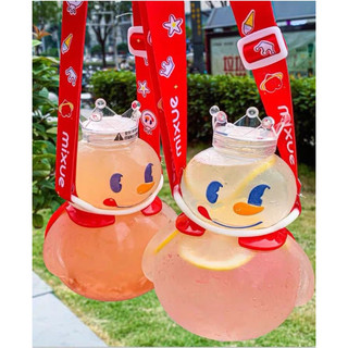 Bình nước Mixue cốc Tuyết Vương Snow King đỏ 700ml