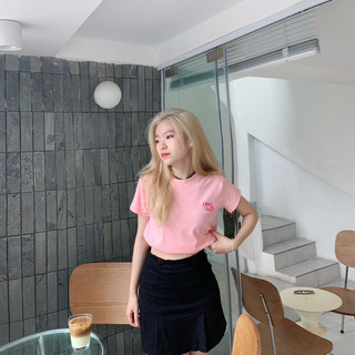 Áo Baby Tee Basic PINK ORIGINAL Mẫu Mới 2023 𝑩𝒚𝒄𝒂𝒎𝒄𝒂𝒎