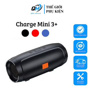 Loa bluetooth mini giá rẻ Charge 3+, gắn thẻ nhớ và USB nhỏ gọn, loa không dây âm thanh nghe nhạc bass chuẩn- QH SMART