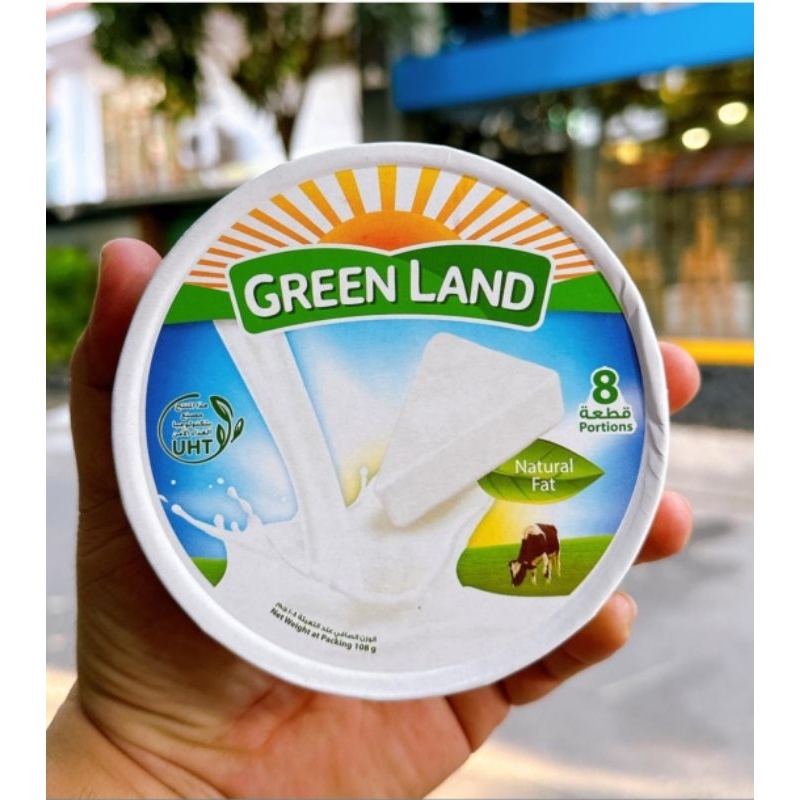Phô mai Green Land hộp 8 miếng