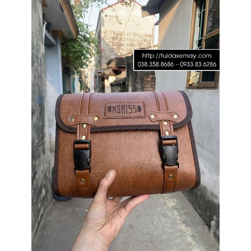 TÚI TREO XE MÁY XSR 155 CÓ TEM, KÍCH THƯỚC 28cm * 22cm * 10cm
