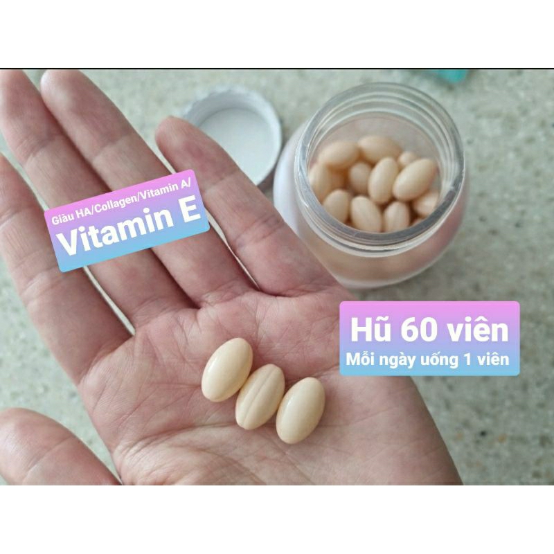 Viên Uống Cấp nước lợi khuẩn căng bóng da Bornt.b 60 viên Hàn Quốc