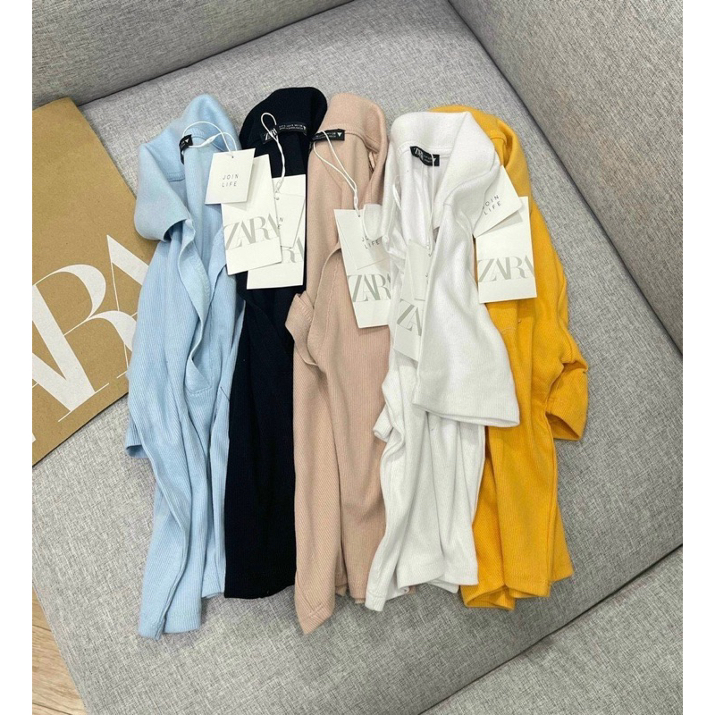 Áo thun len Zara cho nữ vnxk