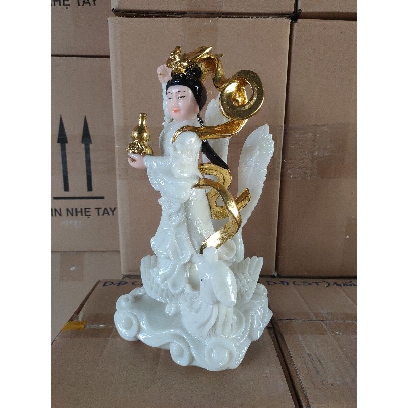Tượng Cửu Thiên Huyền Nữ cao 30cm