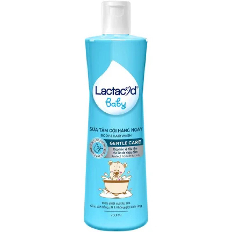 Sữa tắm Lactacyd BB 250 ml mẫu mới