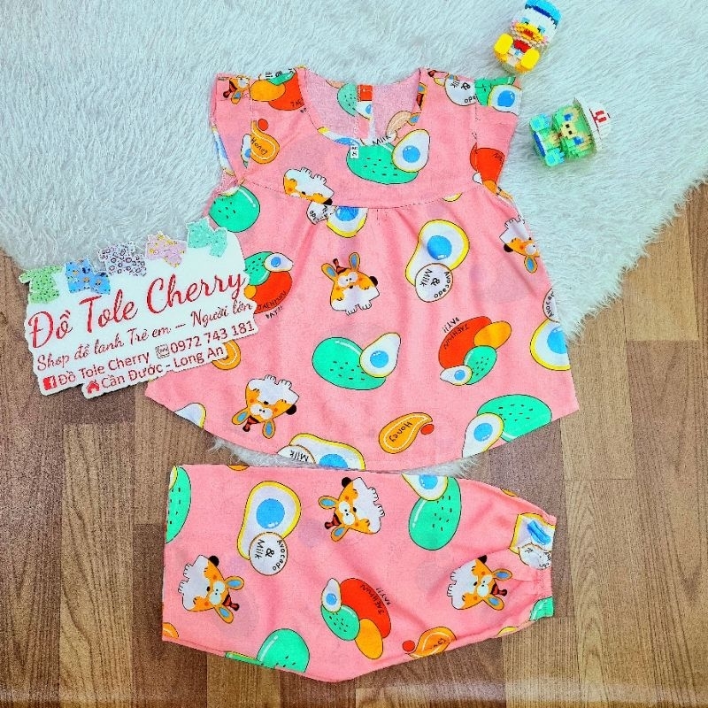 Bô lanh quần lửng bé gái 5_40kg