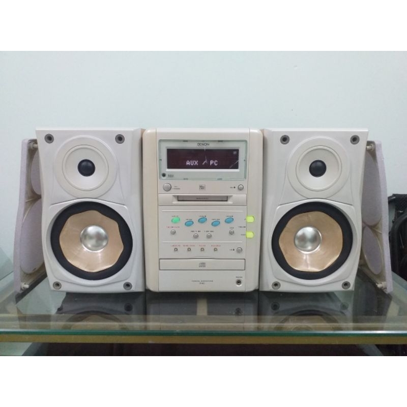 AUDIO MÁY DÀN NGHE NHẠC MINI DENON NỘI ĐỊA NHẬT BẢN ĐIỆN ZIN 100V