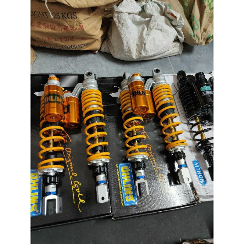 Phuộc Ohlins bình dầu tăng chỉnh thật gắn SHVN SRGT