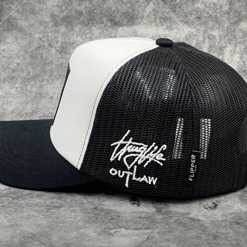 Mũ lưỡi trai logo ĐEN TRẮNG cao cấp, nón kết nam vải phong cách thời trang Hayna Hats M106