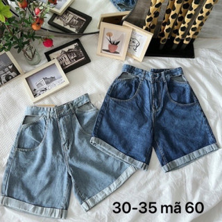 QUẦN SHORT NGẮN CUT EO BIGSIZE 55-90KG ( BÈO BÉO MS60 )