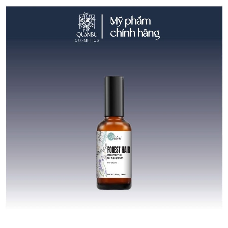 (TẶNG KÈM QUÀ) XỊT KÍCH MỌC TÓC MIDORI FOREST HAIR ROSEMARY OIL