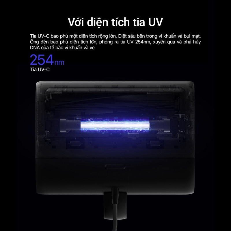 Máy Hút Bụi Diệt Khuẩn UV Xiaomi Mijia MJCMY01DY