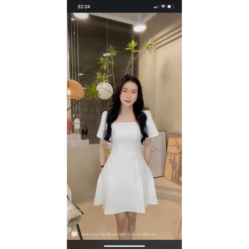 Váy Loan Lâm Tiểu Thư Thanh Lịch