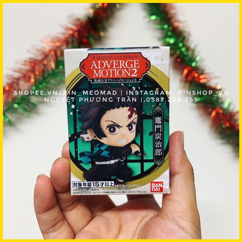 Mô Hình Chính Hãng Tanjiro Kamado - Kimetsu No Yaiba - Demon Slayer - Adverge Motion 2 Figure