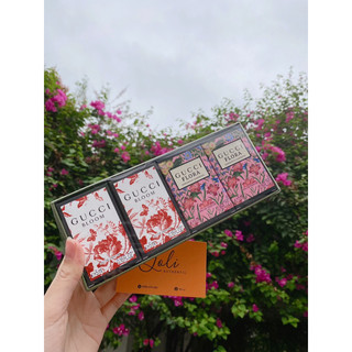 Set Nước Hoa Gucci 4 Chai Mini ( Gucci Bloom, Gucci Flora)