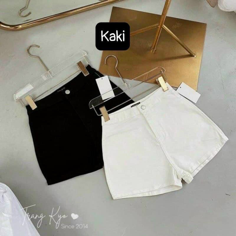 QUẦN SHORT KAKI TRƠN