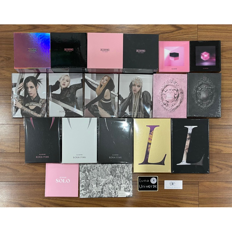 BỘ ALBUM ẢNH BLACKPINK NGUYÊN SEAL
