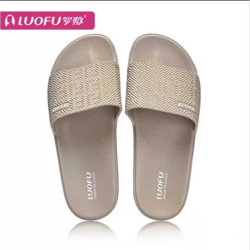 Dép nam đế mềm Luofu quai ngang cao cấp 4 màu