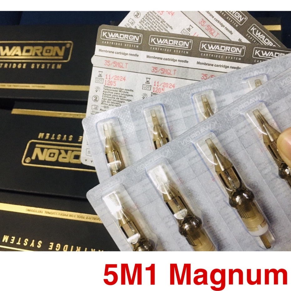 Kim 1 Nâu Kwadron, Kim Kwadron 5M1- 7M1 Magnum_ 2 Hàng Chính Hãng Hộp 20 Cây