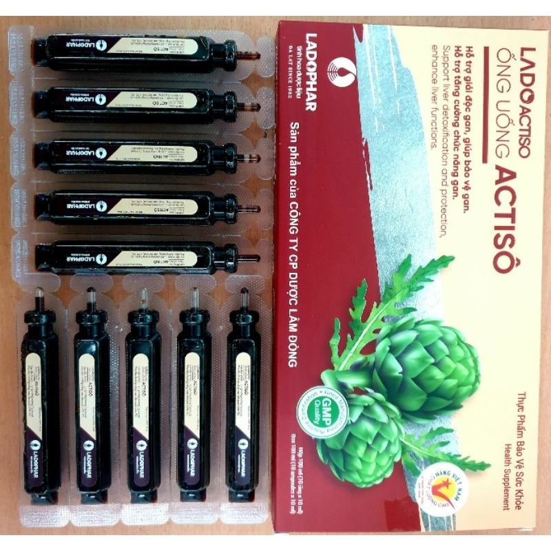 Ống uống Atiso Ladophar