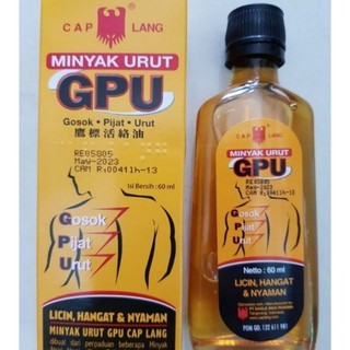 DẦU GỪNG xoa bóp GPU indonesia