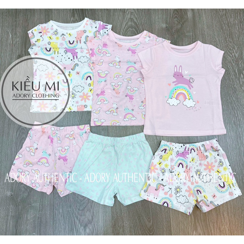 Set 3 bộ unicor auth Geo uk cho bé gái