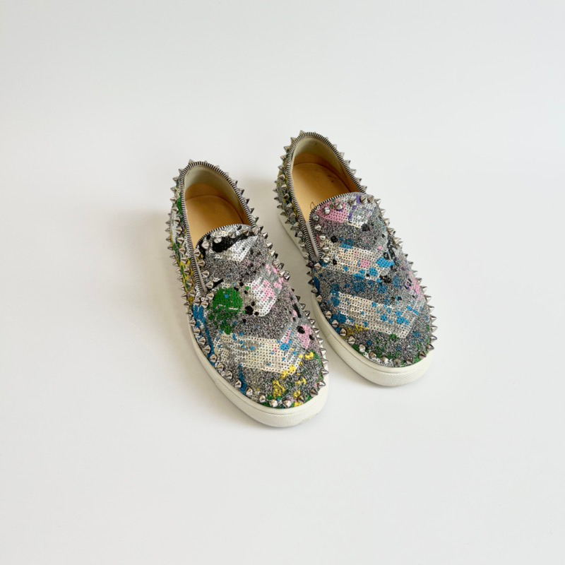 Slip on Louboutin chính hãng