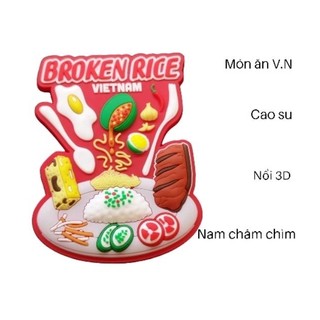 Nam châm dán tủ lạnh lưu niệm Việt Nam bằng cao su , hít tủ lạnh - fridge magnets