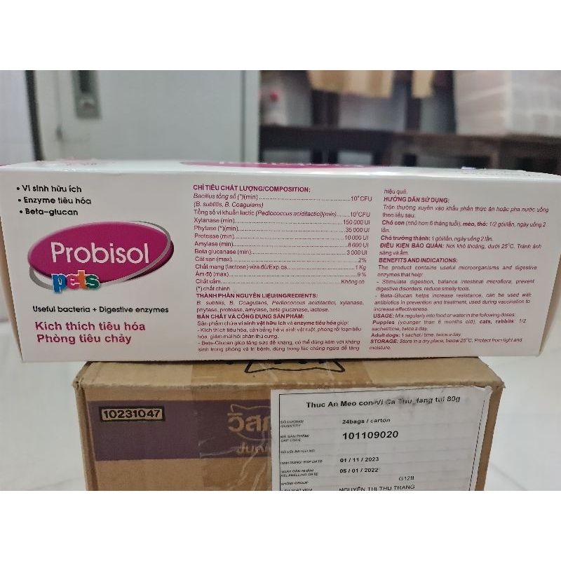THANH LÝ XẢ KHO  ❣️ Men tiêu hóa Probisol cho Chó Mèo