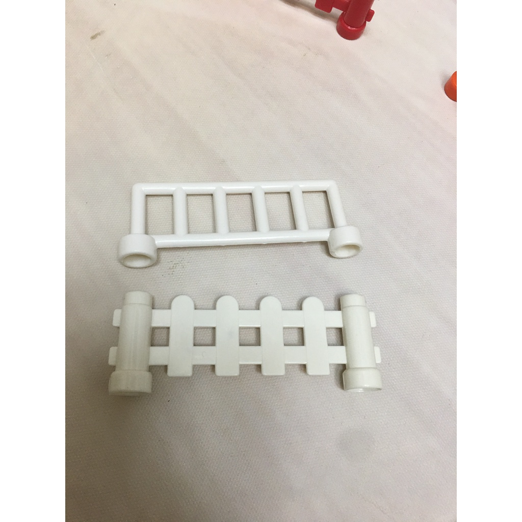 Chi tiết lắp ghép hàng rào, lá cờ , bông hoa - Vinakidstoys