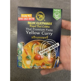 Xốt gia vị  cà ri vàng 70gr - yellow curry hiệu Blue elephant