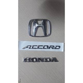 Lôgô chữ nổi kim loại 3D honda accord 2008-2011,logo honda chữ H accord