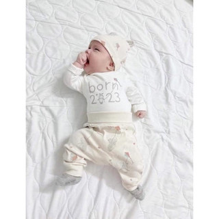 Set 3ct body kèm mũ h&m sz 6/9m