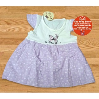 ĐẦM BÉ GÁI size(8-15kg) chất cotton phối kate siêu mềm.mịn