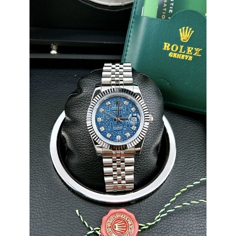 [Jasmine Watch] Đồng hồ đeo tay nam, đồng hồ nam Rolex máy cơ Automatic mẫu mã thời trang mới nhất,kính Saphire, size 41