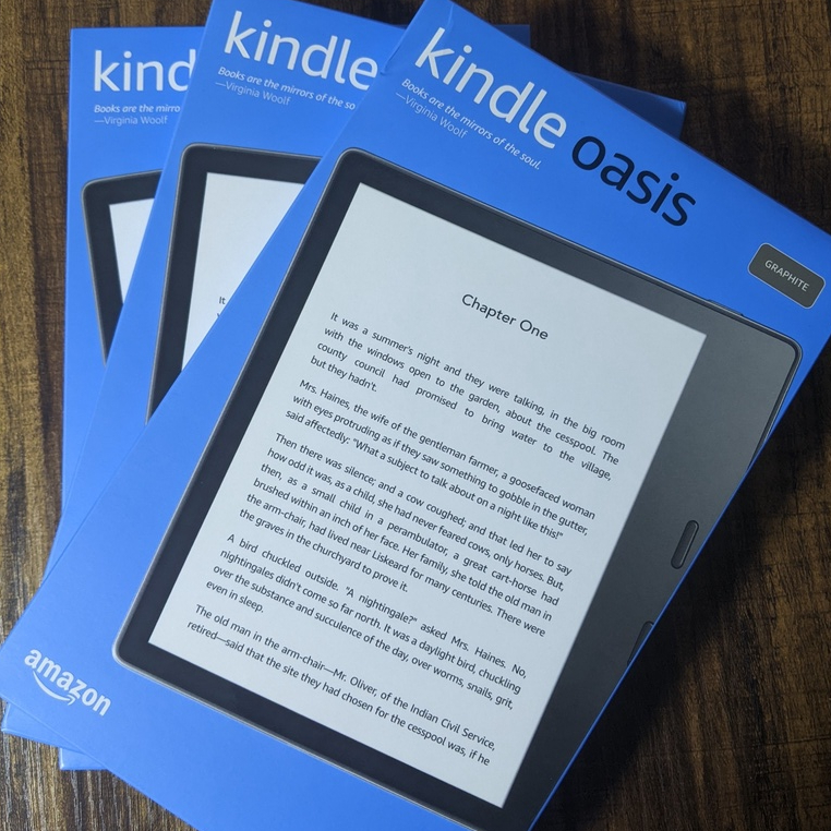 Máy đọc sách Kindle Oasis 3(10th) - nhập chinh hãng Amazon - máy mới newseal - 8GB/32GB | BigBuy360 - bigbuy360.vn