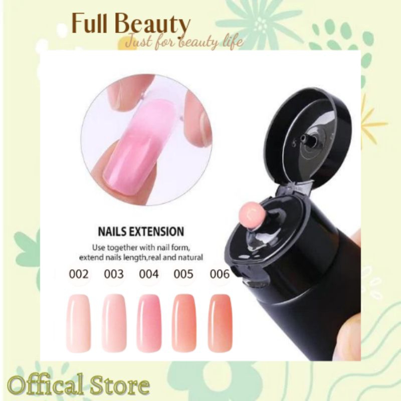 Gel Nối Móng Úp Cao Cấp Nhanh, Bền Đẹp. Gel Gôm Robifel Chính Hãng Tuýt 30g