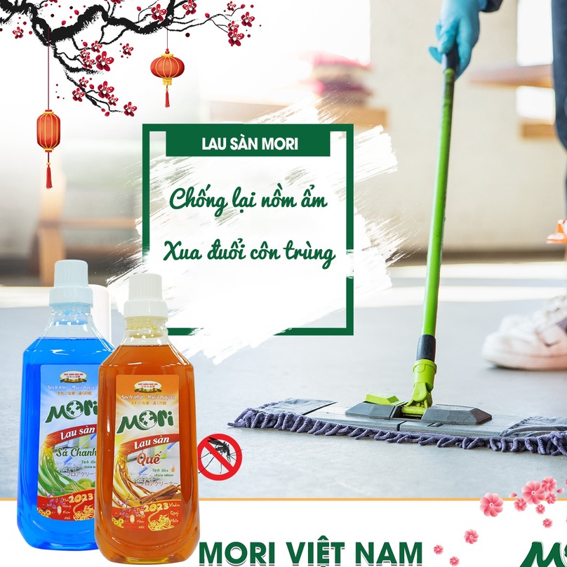 NƯỚC LAU SÀN 4L HƯƠNG QUẾ - CHANH SẢ