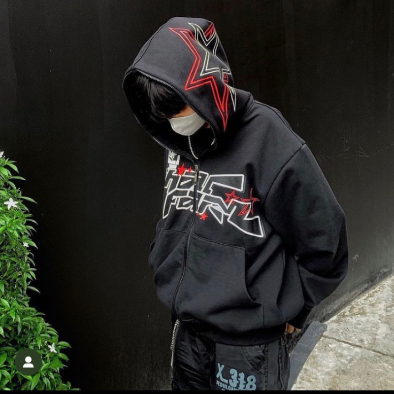 Áo khoác 𝐂𝐘𝐁𝐄𝐑 𝐇𝐎𝐎𝐃 𝐙𝐈𝐏