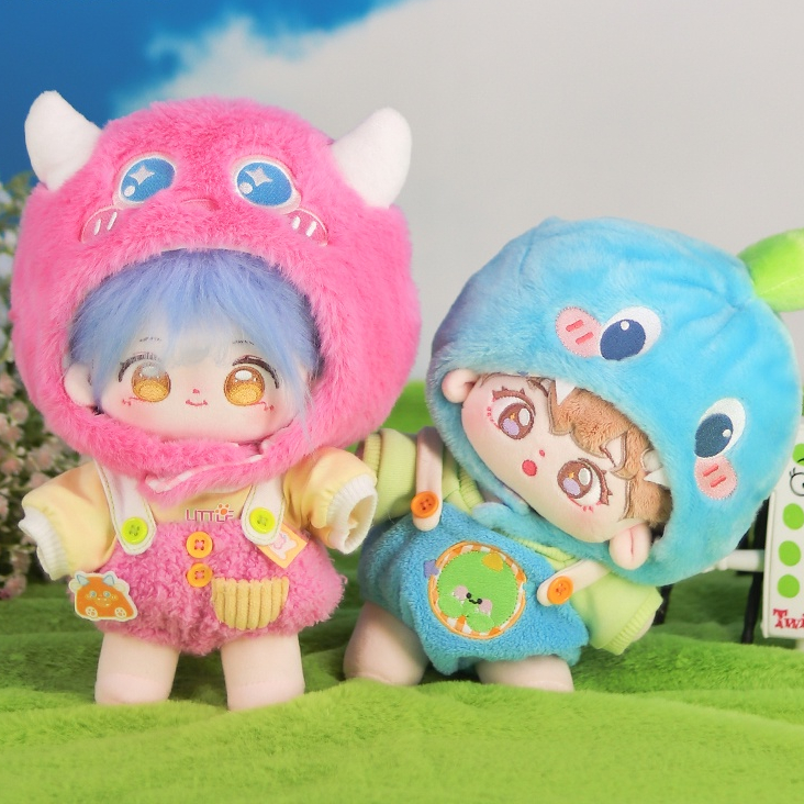 Bộ đồ Quái vật trái cây cho bé doll 20cm