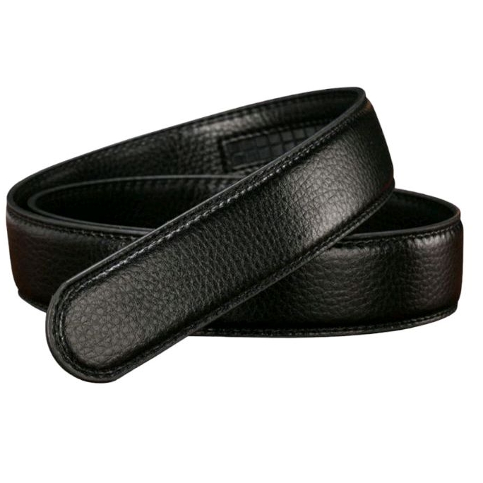 Thắt lưng da thật khóa tự động bản 3.5cm,dây da thay thế dây nịt nam cao cấp không mặt khóa bảo hành 24 tháng