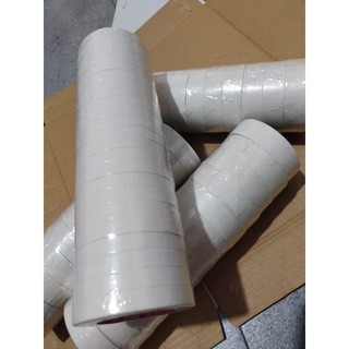 1 cây 24 cuộn băng keo 2 mặt 1.2cm, 2.4cm - khuba shop