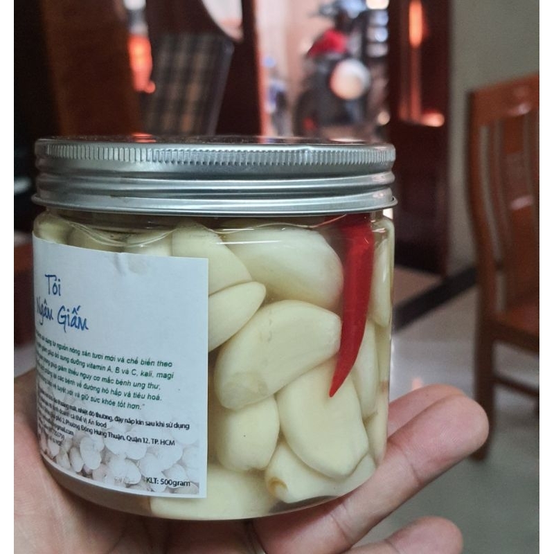 Tỏi ngâm Giấm 500gram